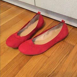 Banana Republic Red Flats❤️